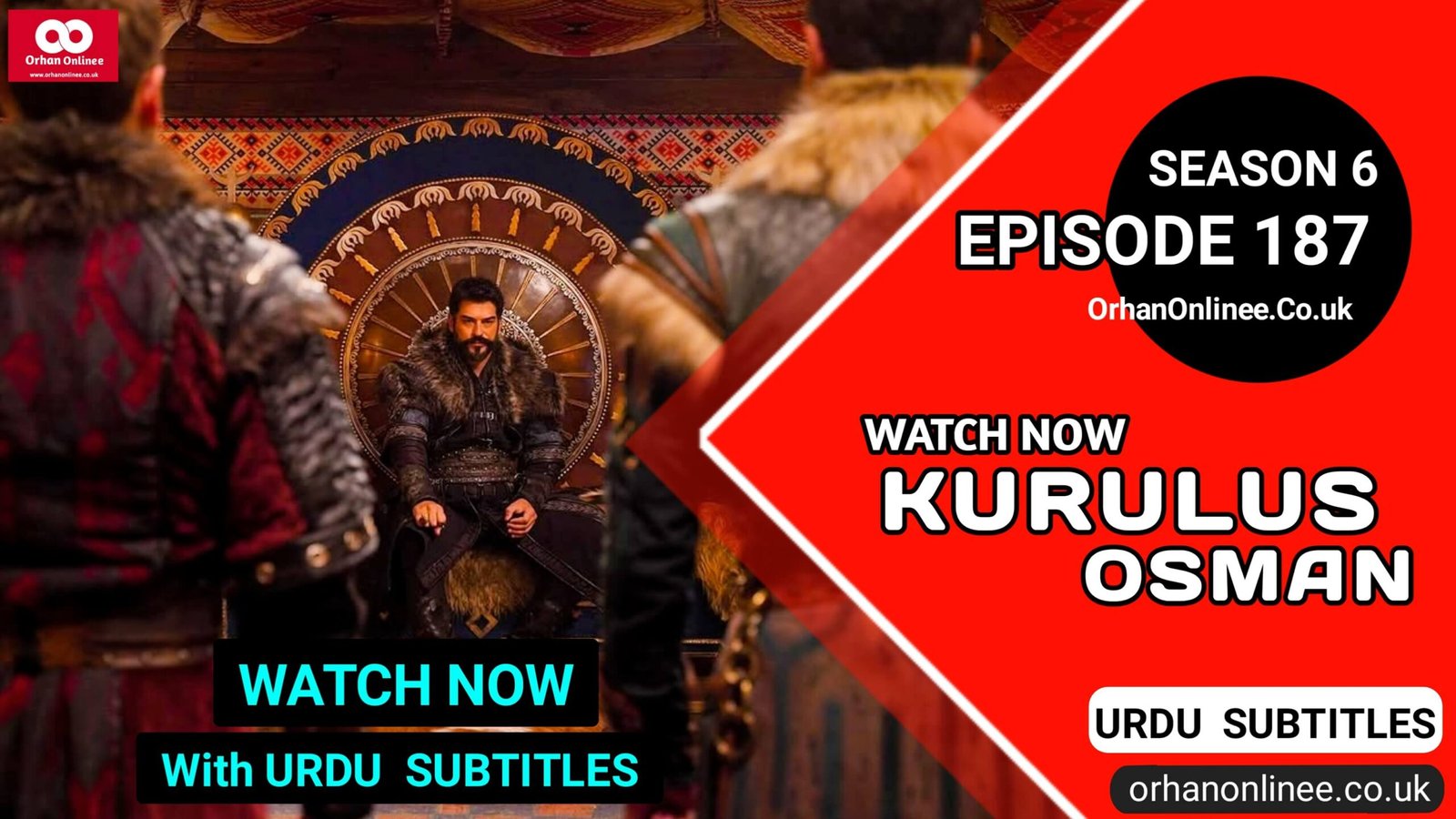 Kurulus Osman Season 6 Episode 187 With Urdu Subtitles